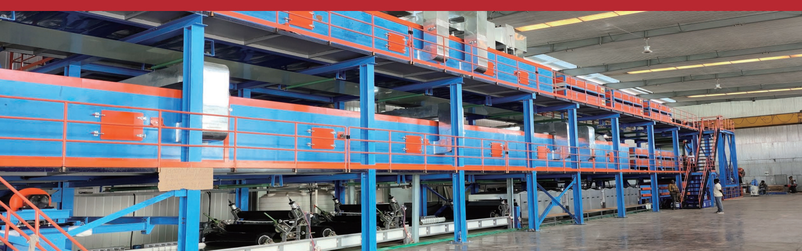 Aluminijska trobojna dvostruka proizvodna linija za pečenje